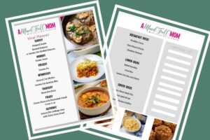 Maitinimo planas 23 savaitė (rugsėjo 22–28 d.)