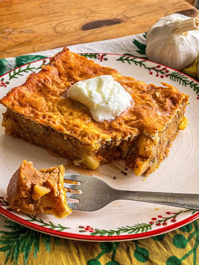 Klasikinis Bulgarijos Moussaka - Europos patiekalas