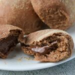 Šokoladinis Pandesal su Nutella įdaru