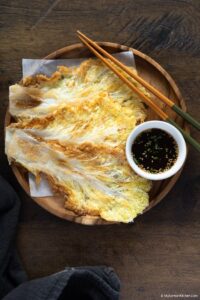 Baechujeon (Korean Cabbage Pancakes) - My Korean Kitchen