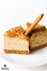 Biscoff Cheesecake Recipe (No Bake) – Dassana's Veg Recipes