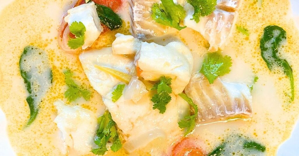 Coconut Lime Fish Soup - Easy with Restaurant-Style Flavor |