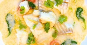 Coconut Lime Fish Soup - Easy with Restaurant-Style Flavor |