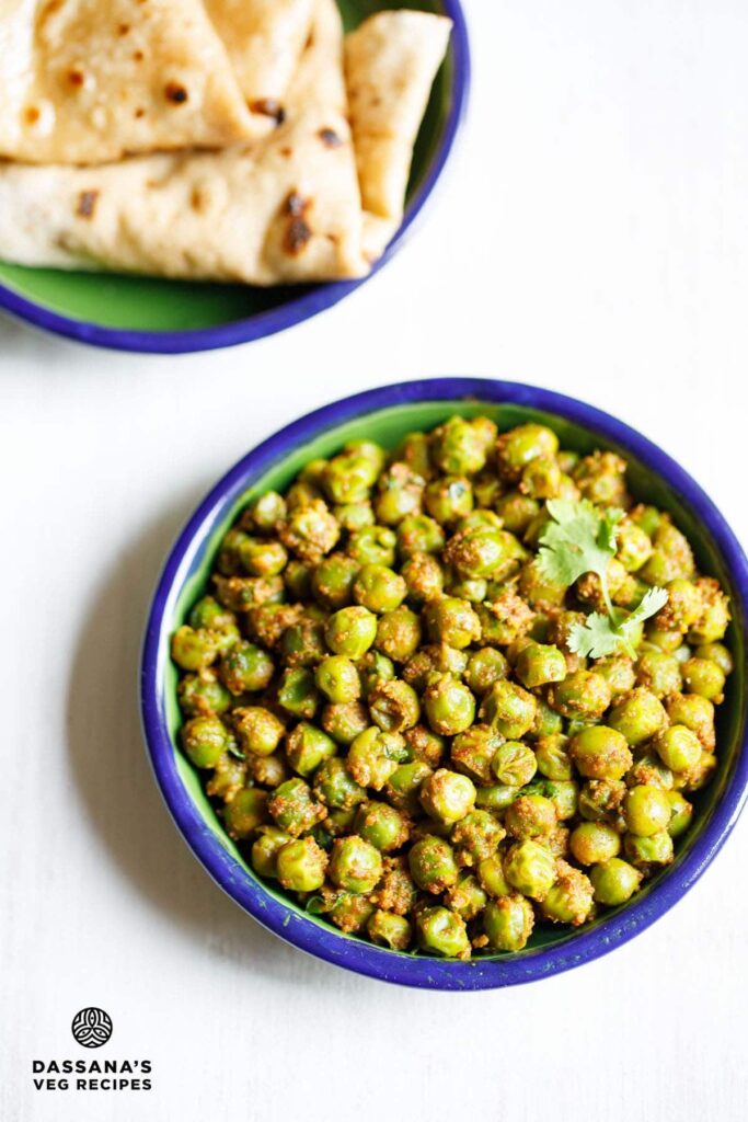Matar Ki Sabji (Dry Green Peas) – Dassanos daržovių receptai