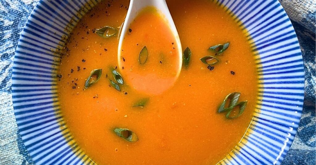 Carrot Miso Soup | Rice Life Foodie