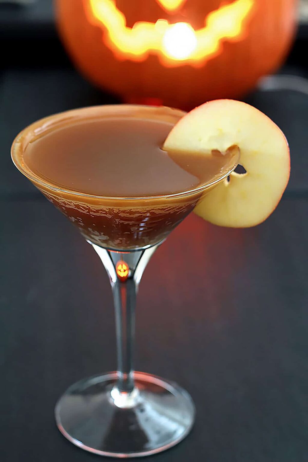 Caramel Apple Martini - Creative Culinary