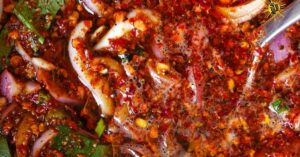 Nam Jim Jaew Sauce (น้ำจิ้มแจ่ว) - Thai Spicy Chili DIp